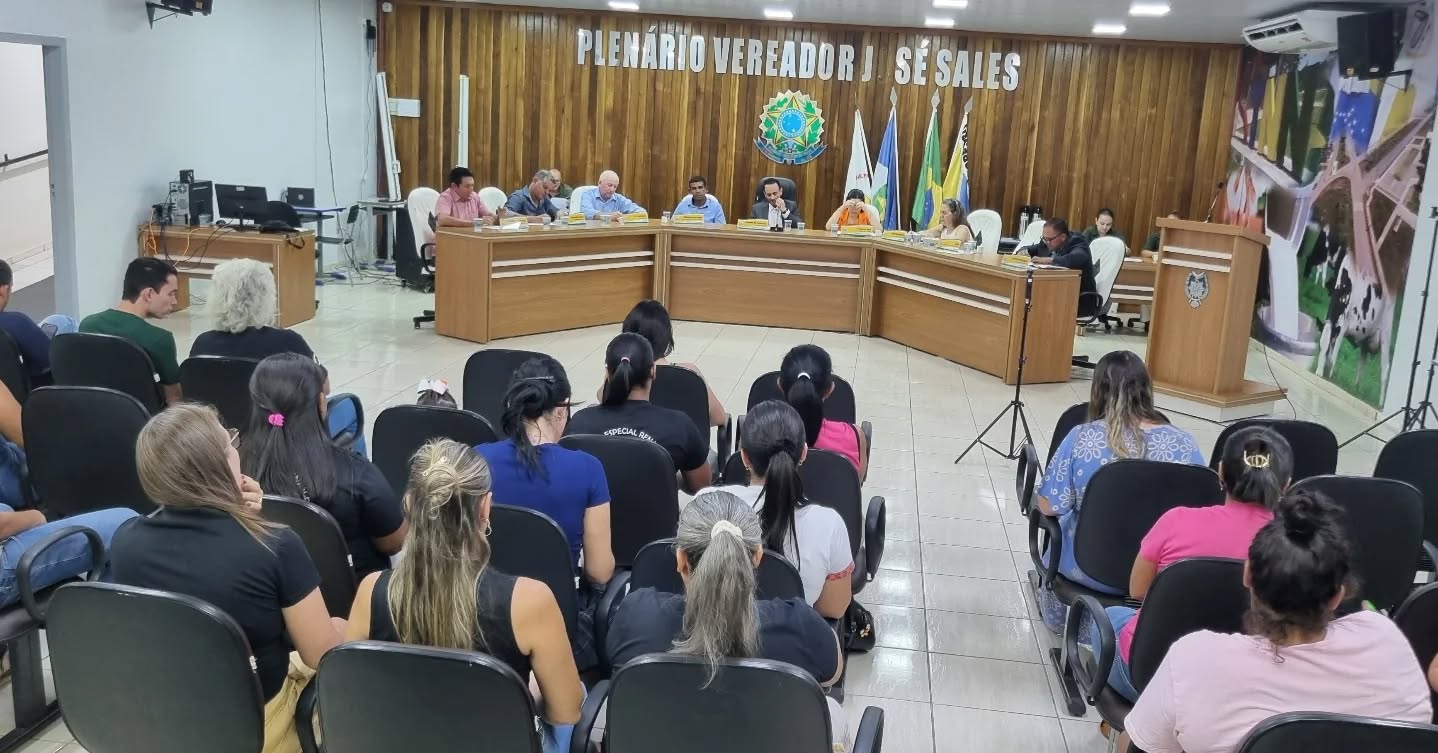 20ª Sessão da Câmara Municipal de Terra Nova do Norte com casa cheia e várias matérias na pauta
