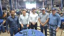 Comitiva de vereadores e secretários de Terra Nova marca presença na visita do Governador em Sinop