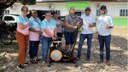 Vereador Luizinho faz sugestão no orçamento e secretaria de saúde entrega bicicleta ergométrica junto com a Casa da Amizade