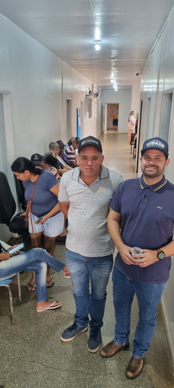 Vereador Nilson Paraguai vai ao Hospital Municipal para acompanhar de perto os atendimentos em oftalmologia realizados em Terra Nova do Norte
