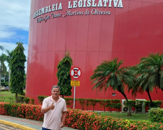 Vereador Tedi da Escolinha vai à Cuiabá e realiza reunião com deputados na Assembleia Legislativa de MT