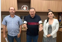 Vereadora Thamara Reis e Anderson Tomaselli vão à Cuiabá em busca de apoio à piscicultura