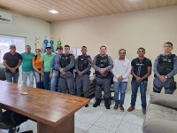 Vereadores de Terra Nova do Norte realizam reunião com a polícia militar do município