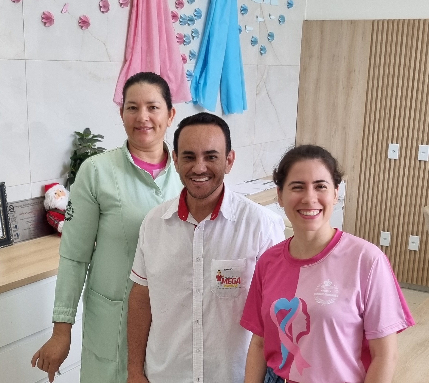 Vereadores marcam presença na Campanha Novembro Azul de incentivo à coleta do PSA contra o Câncer de Próstata