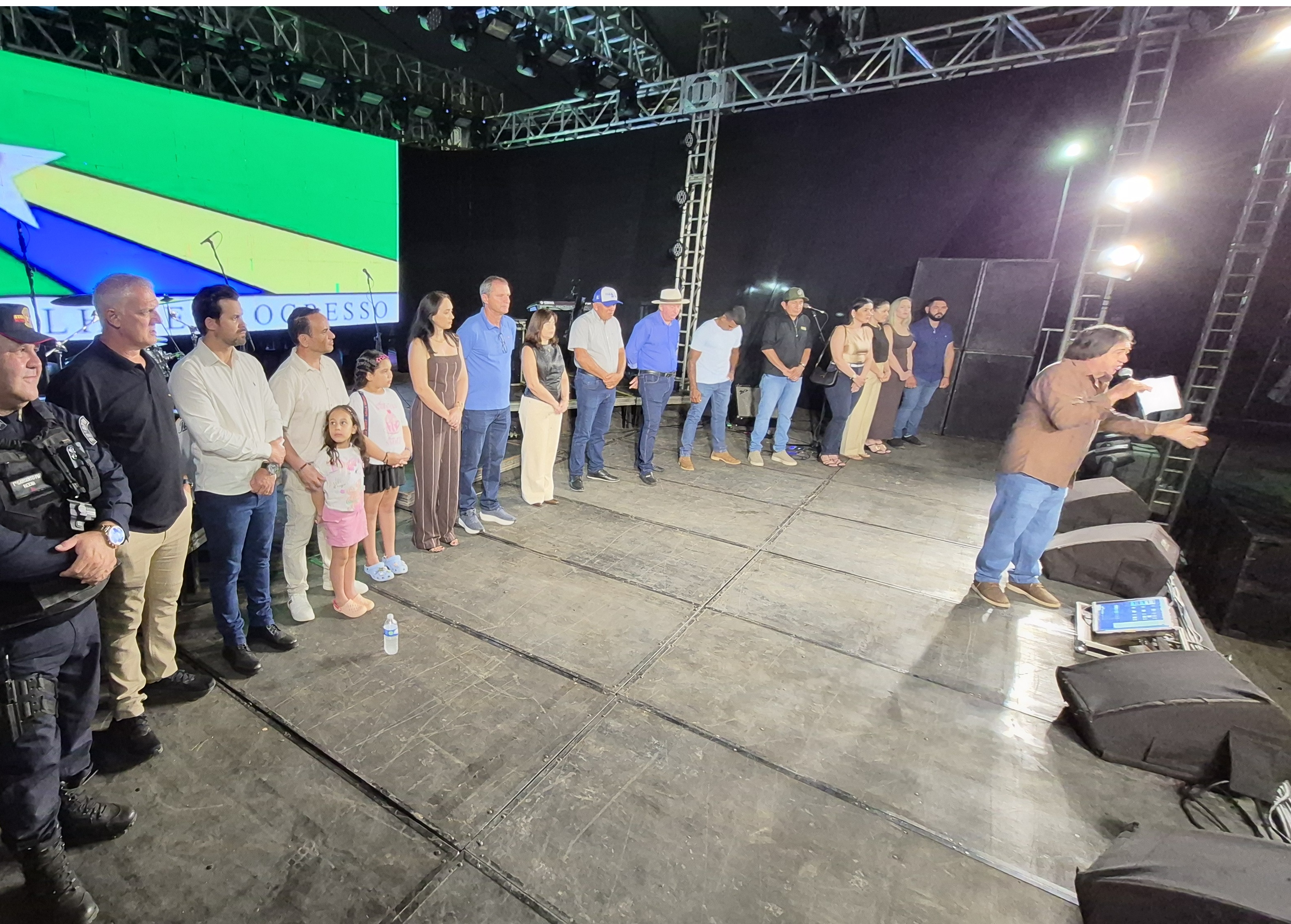 Vereadores marcam presença no show de abertura das festividades alusivas ao aniversário de Terra Nova 40 anos