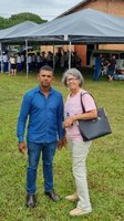Vice-presidente da Câmara de Terra Nova, Reginaldo da Uru, representa o município na 1ª Expo Nova Guarita