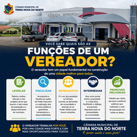 Você sabe quais são as funções de um vereador?