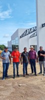 Vereadores de Terra Nova do Norte fazem visita para vistoria das obras do Hospital Municipal
